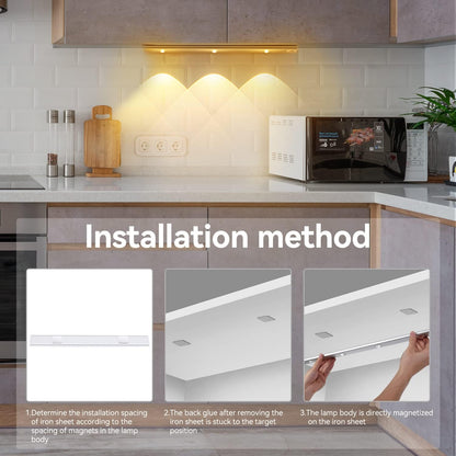 LED Light Motion Sensor ✨ إضاءة ذكية... تعمل عندما تحتاجها فقط