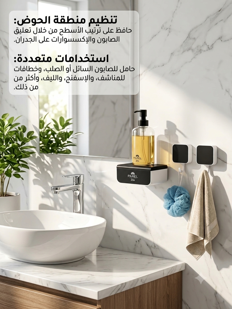 Pack Salle de Bain 3 en 1 - طقم منزلي 3 منتجات عصرية و أنيقة
